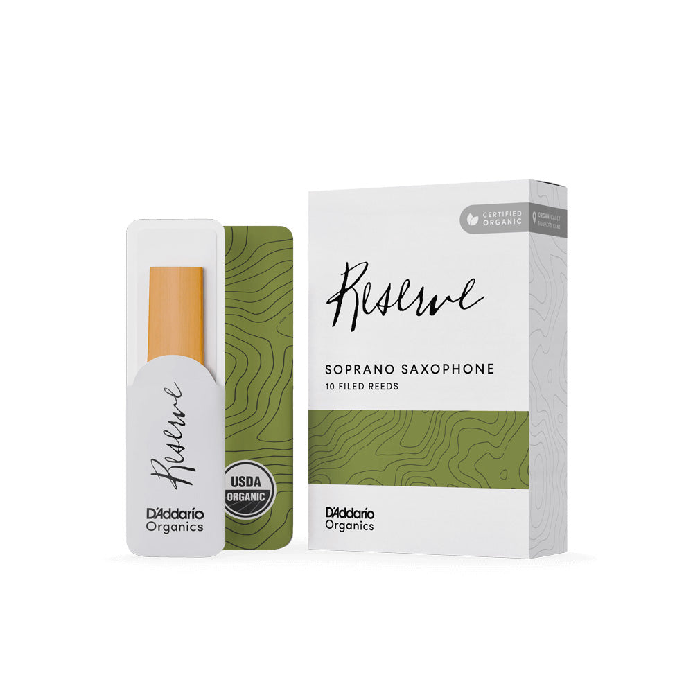 D’Addario Organic Reserve Soprano Saxophone Reeds