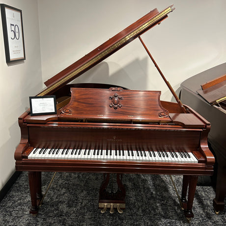 Used Steinway & Sons Model O Mahogany Satin Grand Piano