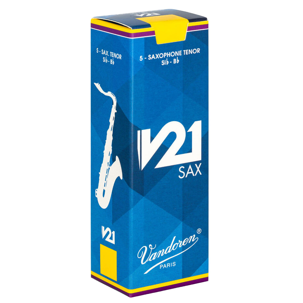 Vandoren Tenor Saxophone V21 Reeds - Box of 5
