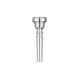 The silver-plated Yamaha Eric Aubier Signature Series trumpet mouthpiece
