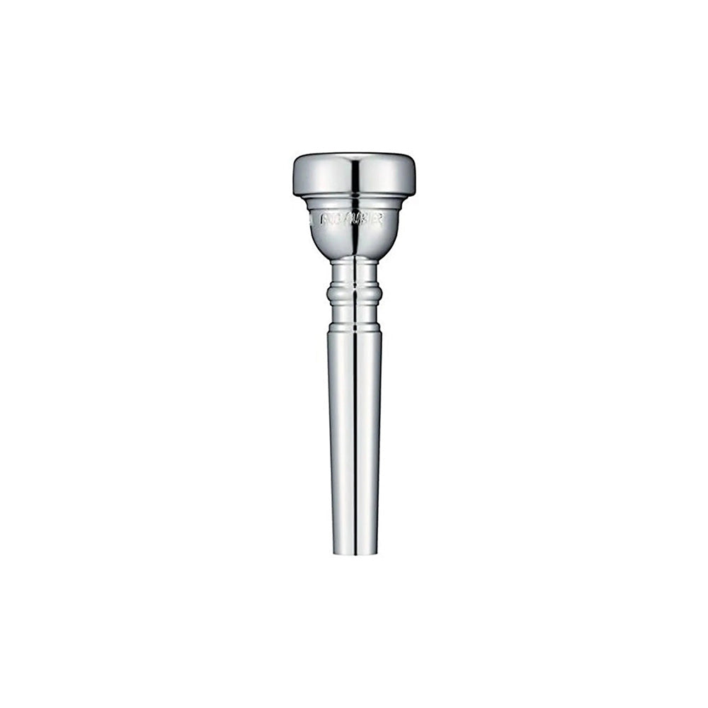 The silver-plated Yamaha Eric Aubier Signature Series trumpet mouthpiece