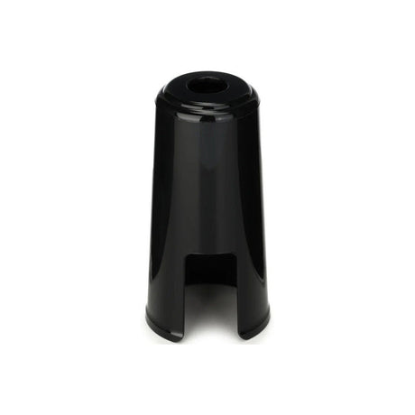 The Yamaha YAC-1646P Bass Clarinet black plastic mouthpiece cap.