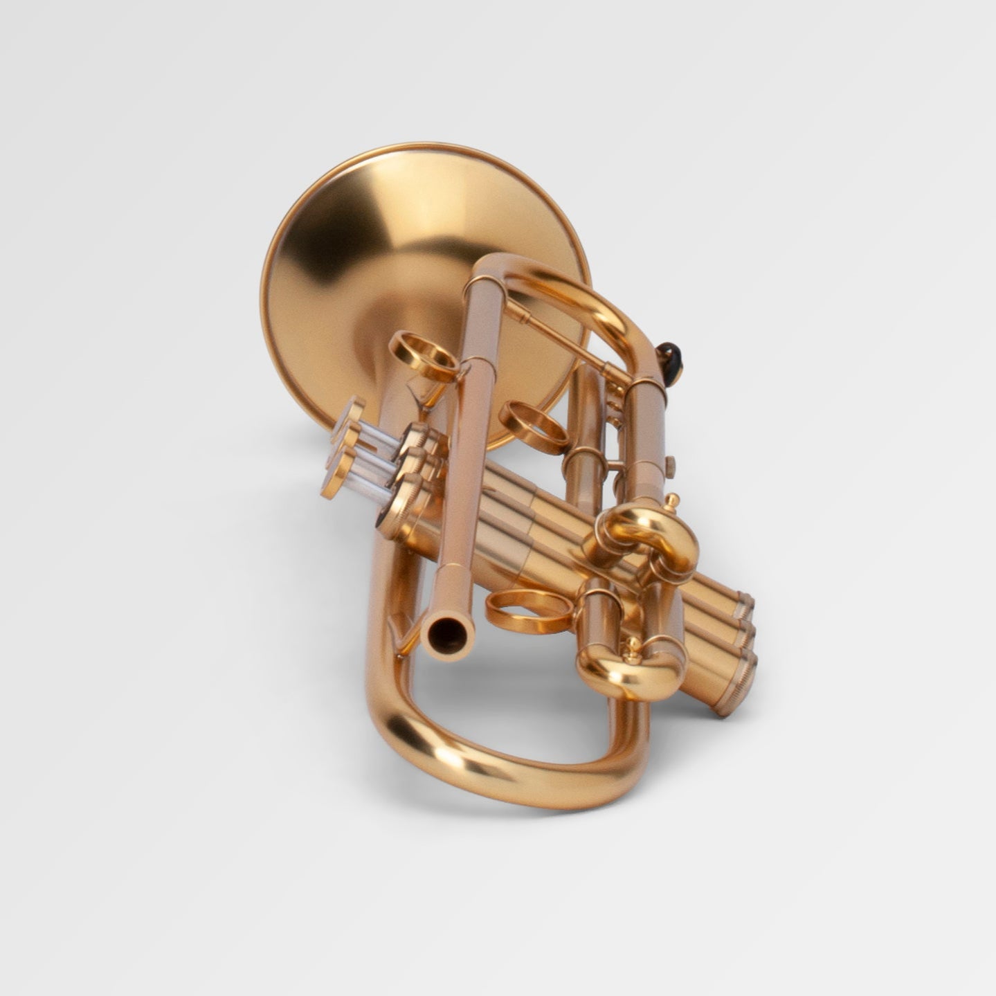 Adams A1 Bb Trumpet - mouthpiece receiver facing forward