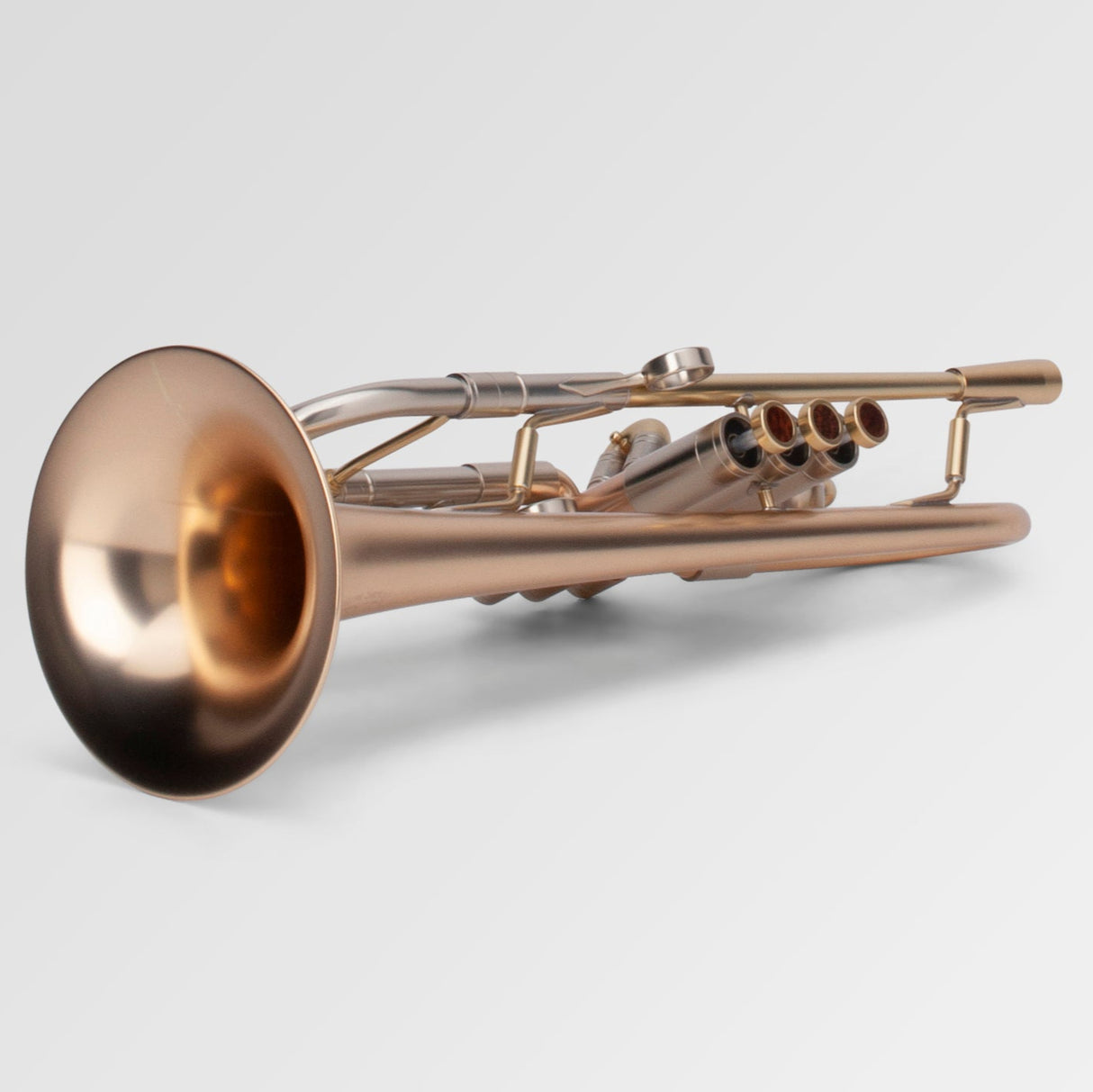 Adams A4 Bb Trumpet - laying down slightly sideways