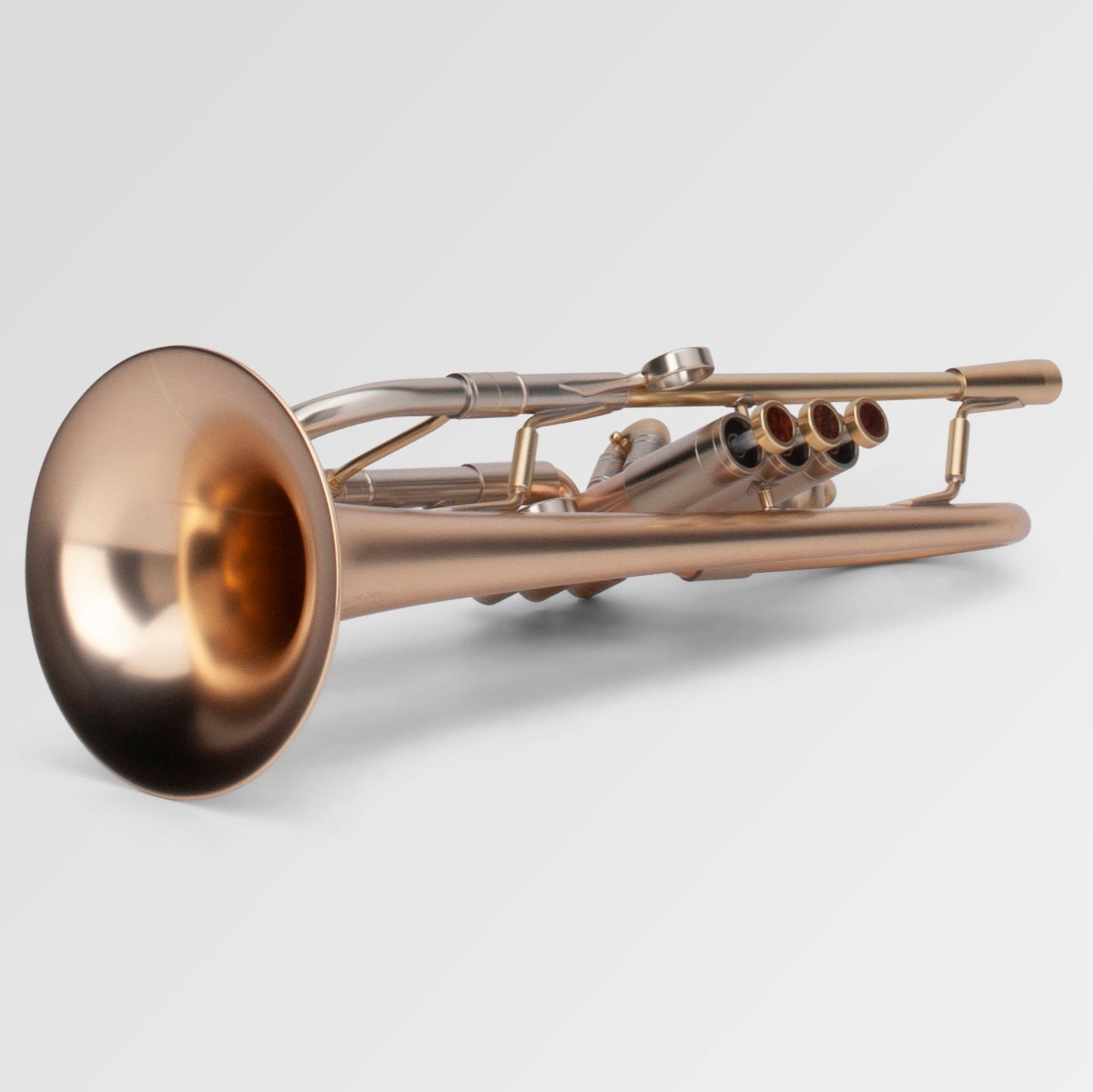 Adams A4 Bb Trumpet - laying down slightly sideways