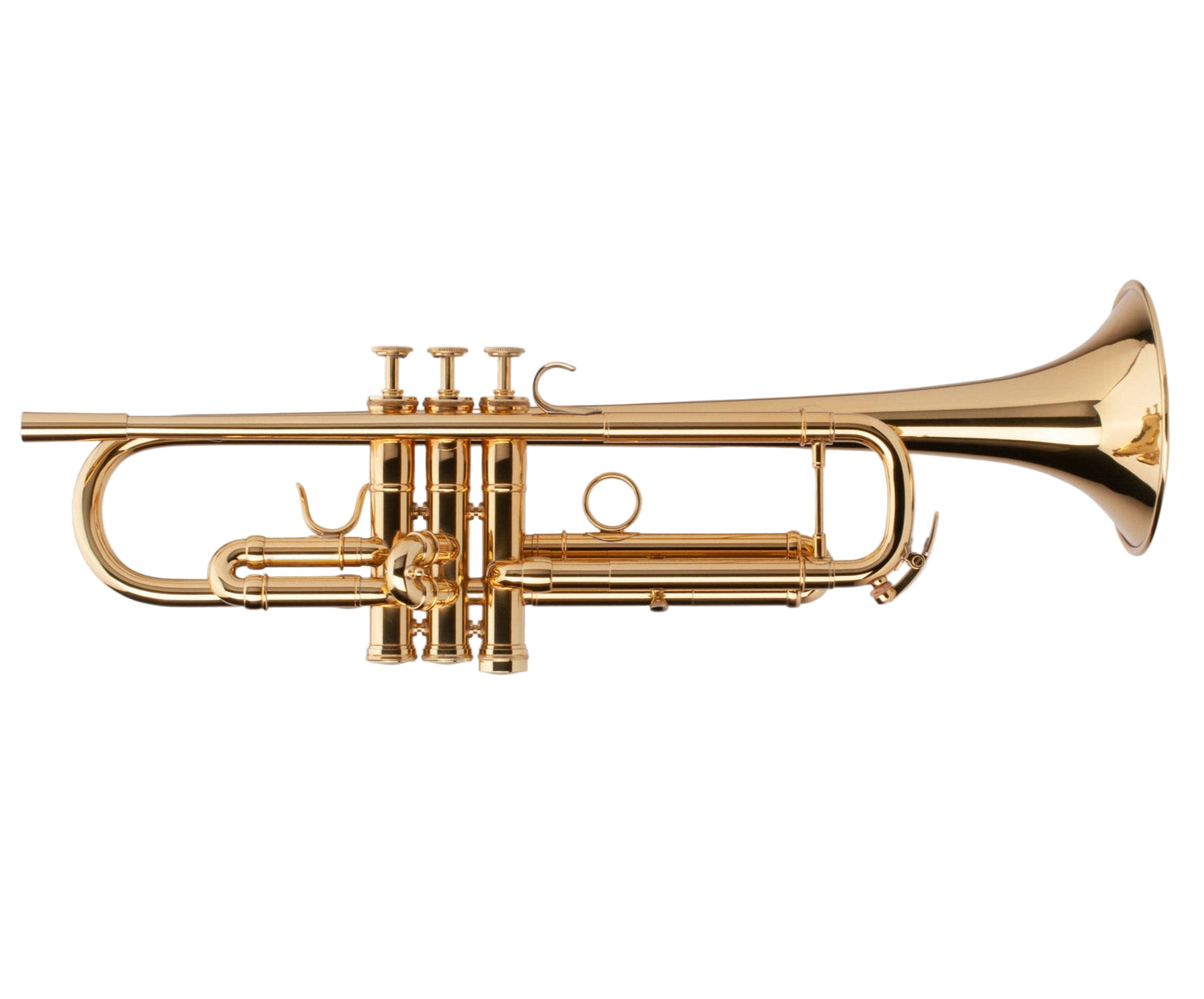 Adams A5 Bb Trumpet - Facing sideways and upright