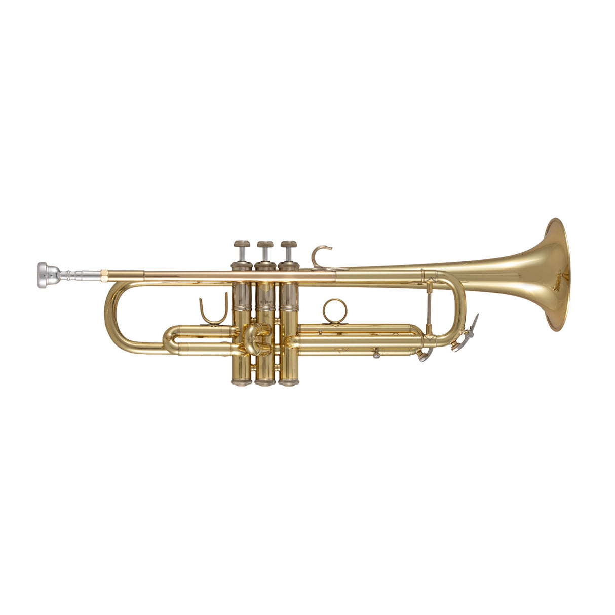Bach Stradivarius 19072X Bb Trumpet Lacquer - sideways