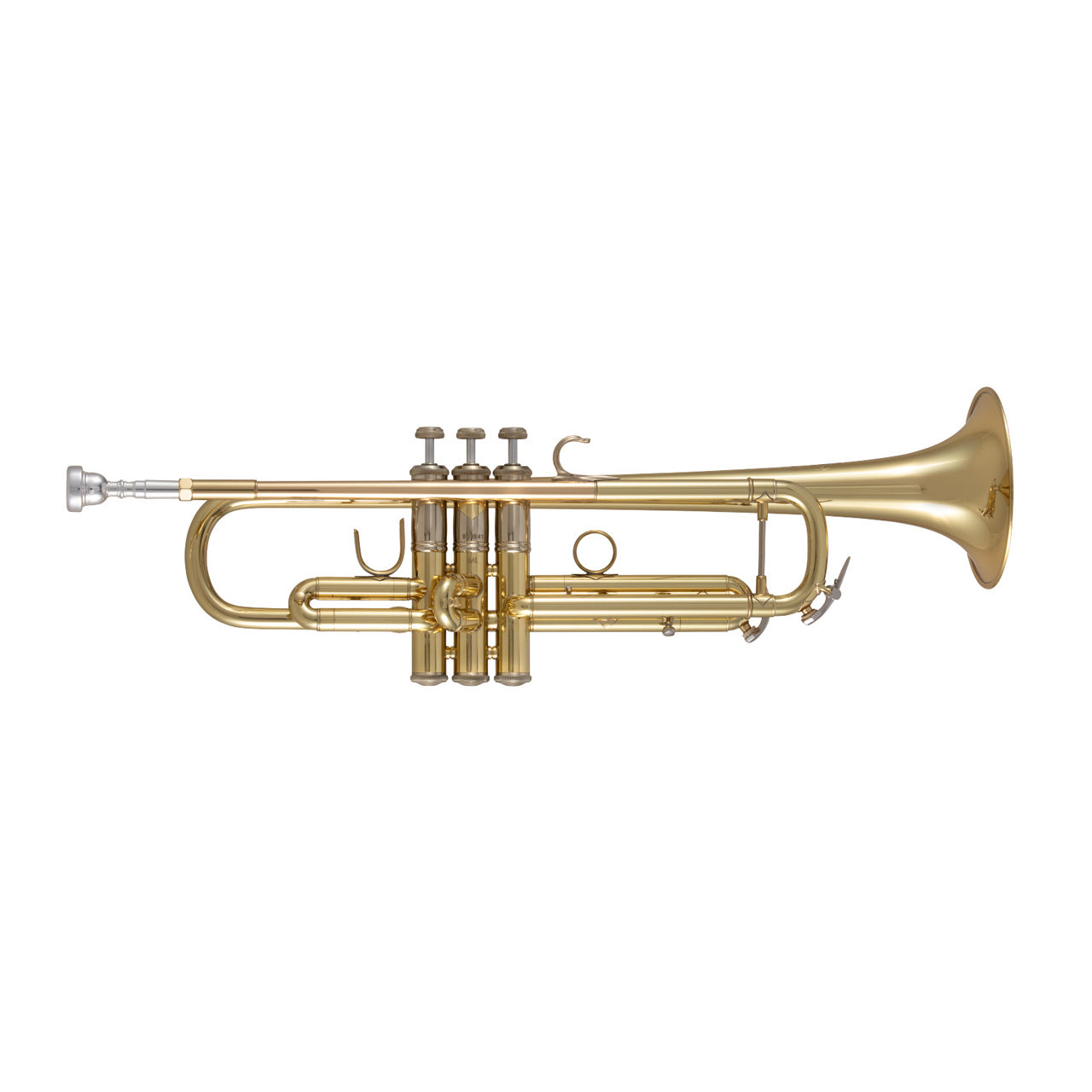 Bach Stradivarius 19072X Bb Trumpet Lacquer - sideways