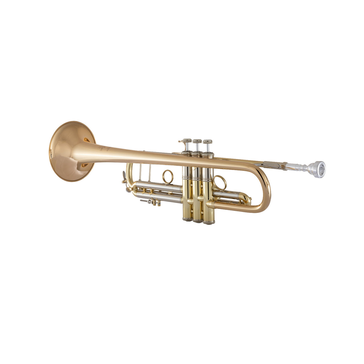 Bach Stradivarius 190L65GV Bb TrumpetBach Stradivarius 190L65GV Bb Trumpet Clear Lacquer - horizontally angled bell facing away