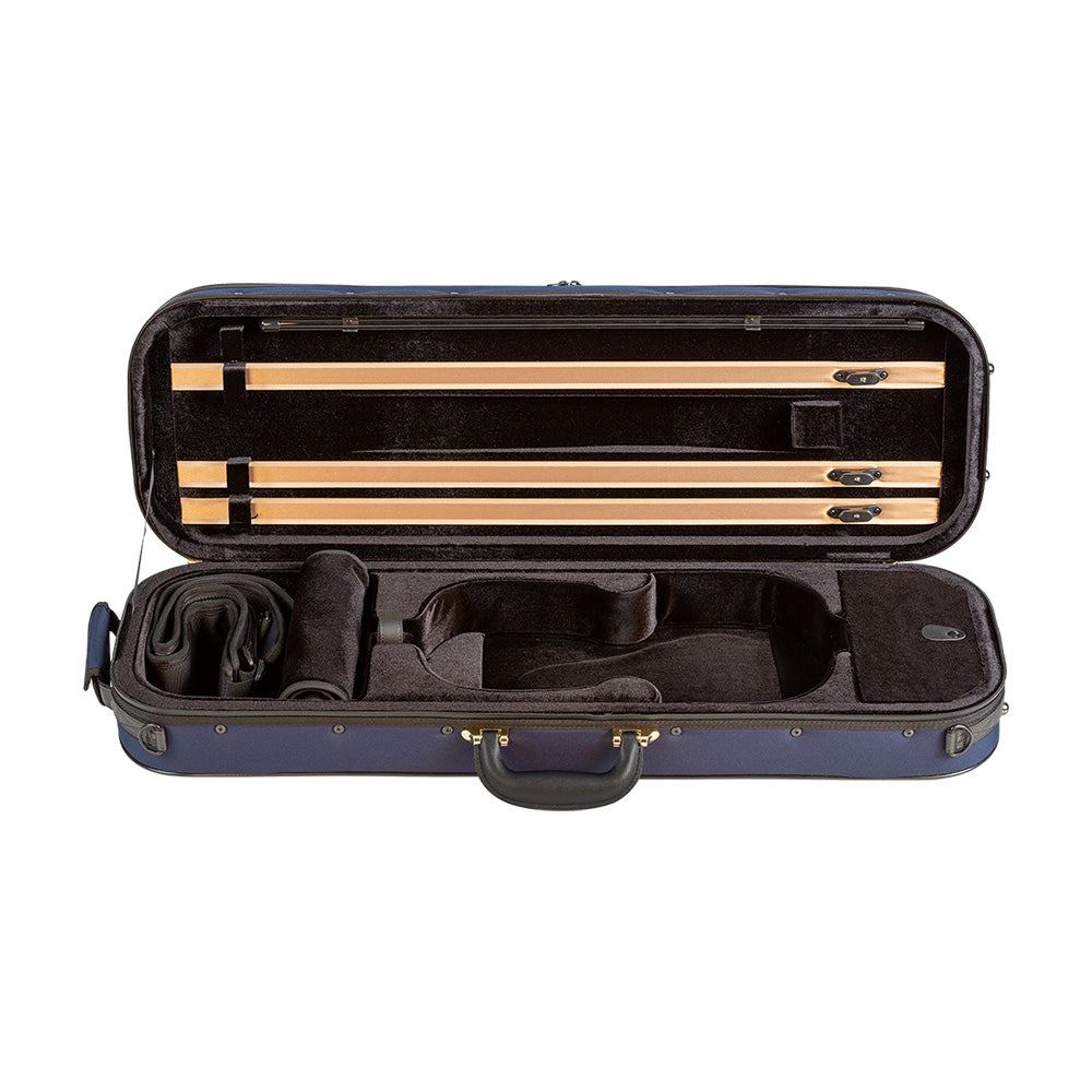Howard Core Superlight Oblong 4/4 Violin Case Dark Blue