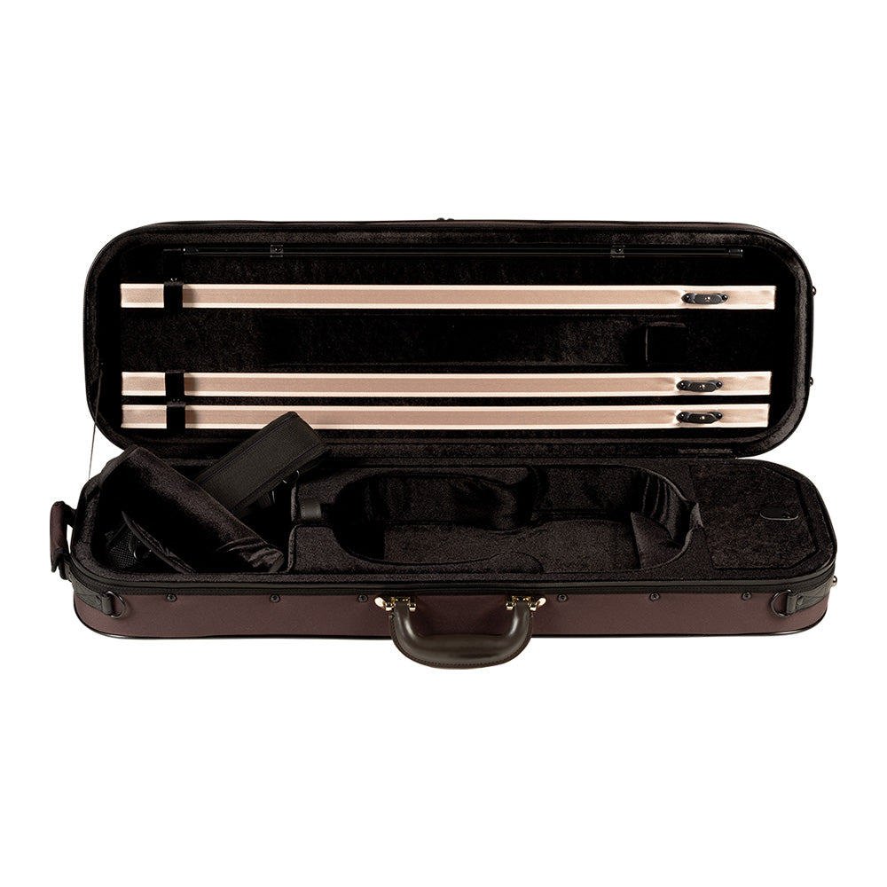 Howard Core Superlight Oblong 4/4 Violin Case Brown