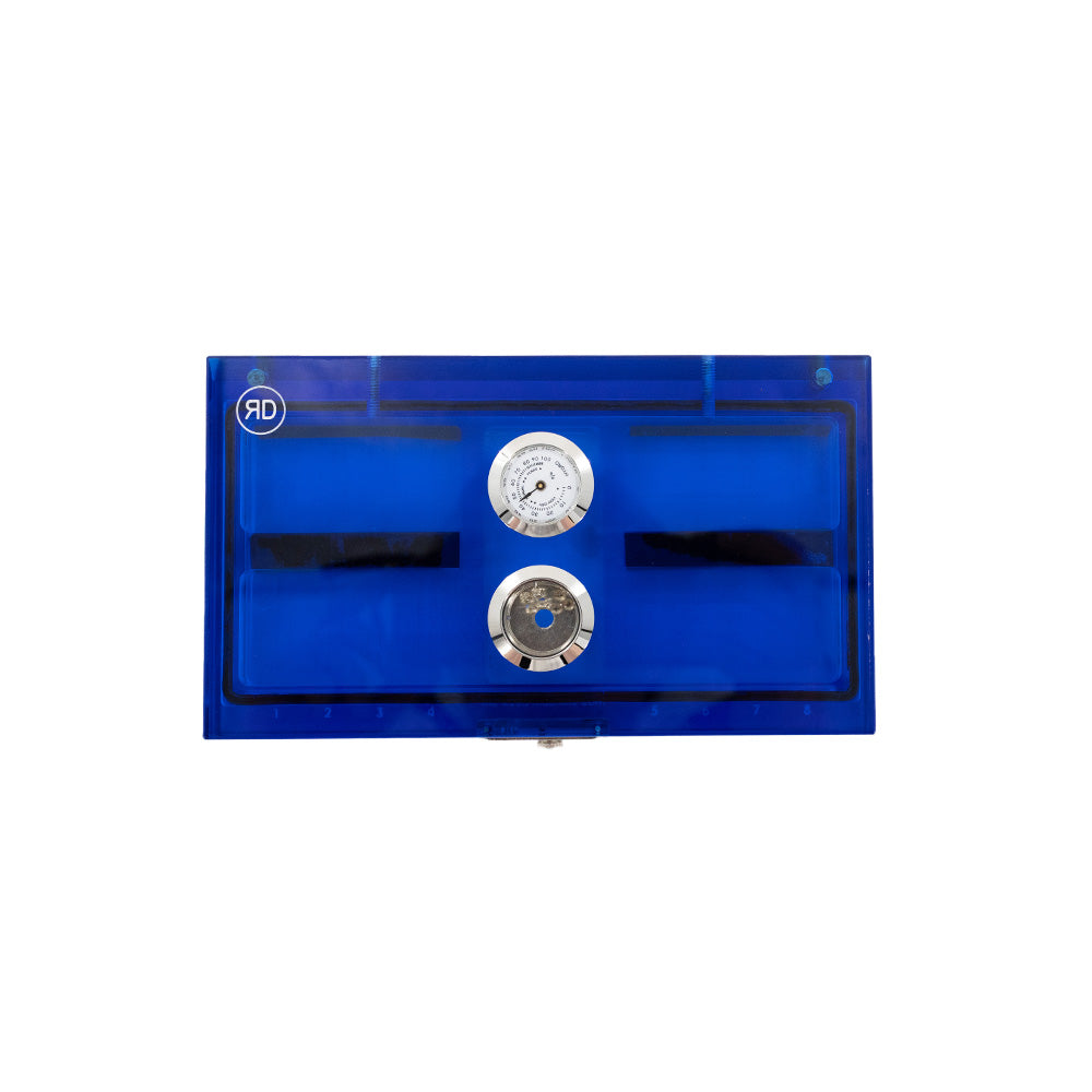 Dilutis Reed Machine Finale Reed Case - 8 reed case seen directly from above