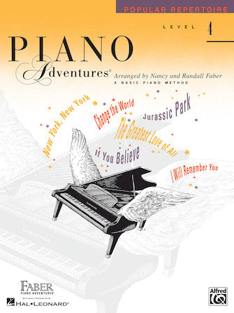 Piano Adventures by Faber - Popular Repertoire Book