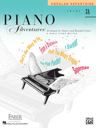 Piano Adventures by Faber - Popular Repertoire Book