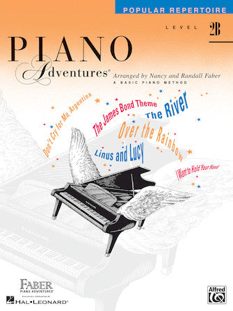 Piano Adventures by Faber - Popular Repertoire Book