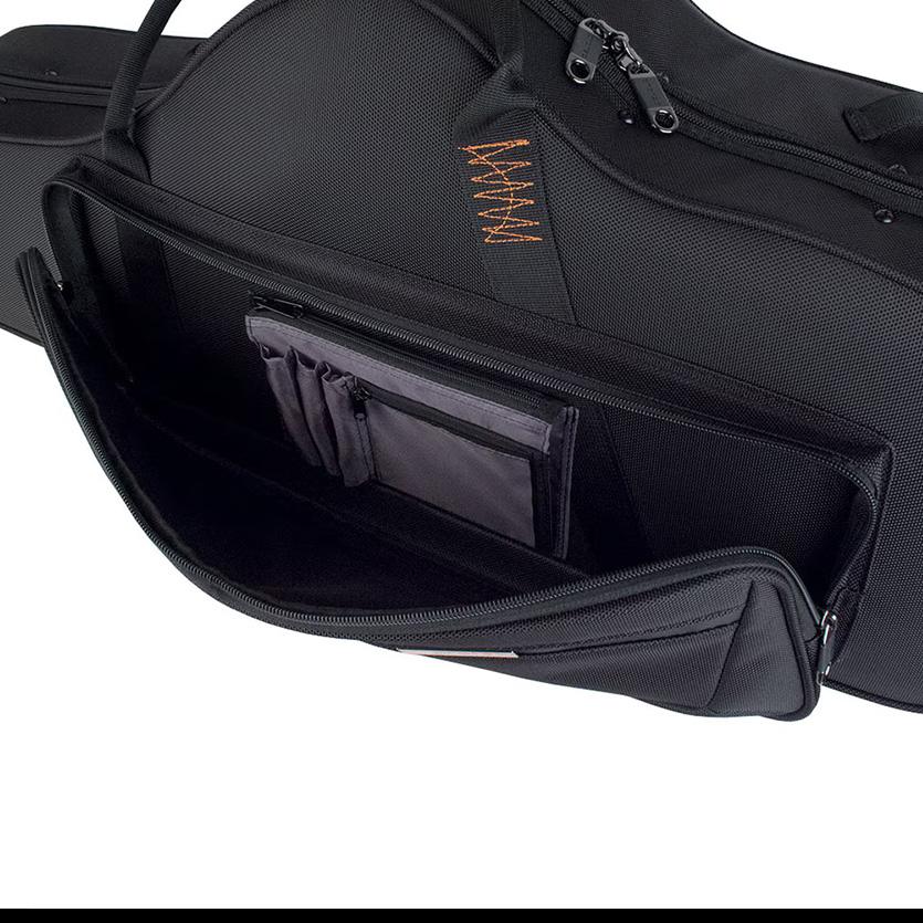 Protec PRO PAC PB305CTXL Tenor Saxophone Case - showing inside the exterior pocket