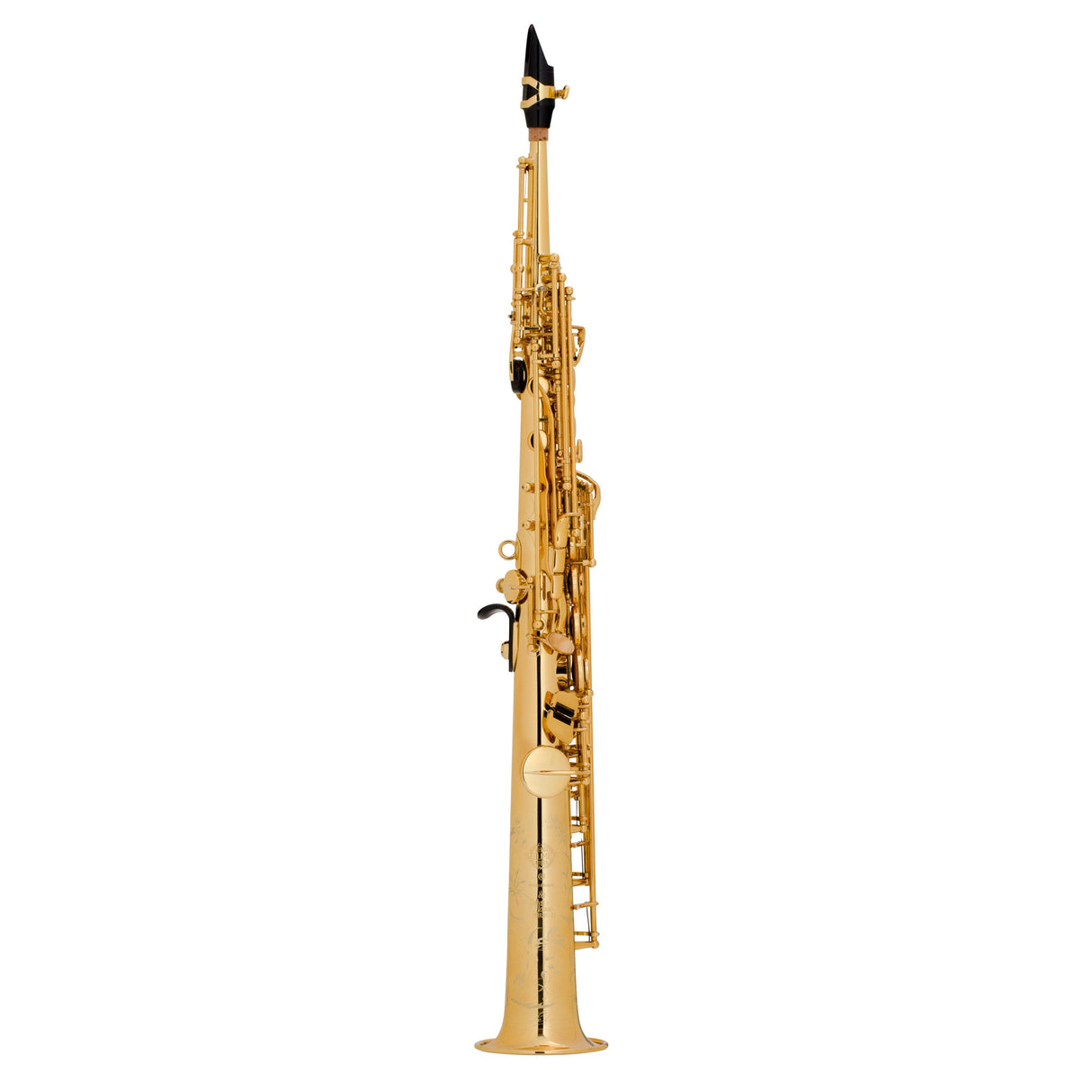 Side of Selmer 51J Series II Jubilee Soprano Saxophone