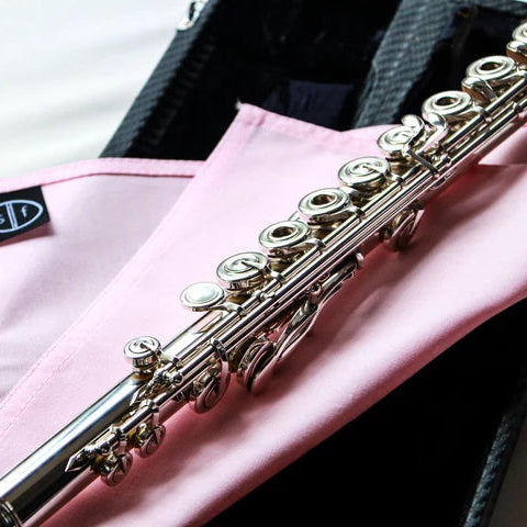 The Sempre Flute Artist Series Cleaning Cloth - Dahlia