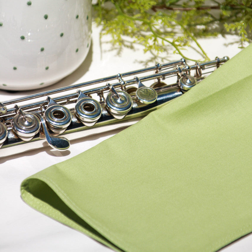 The Sempre Flute Artist Series Cleaning Cloth - Matcha Latte