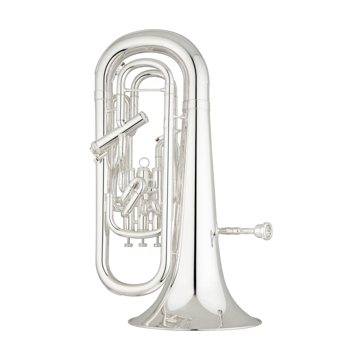 Shires EUQ41 Euphonium Medium Shank - standing on its bell