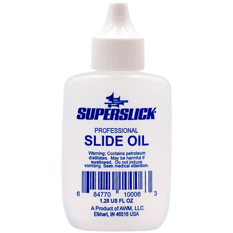The Superslick trombone slide oil