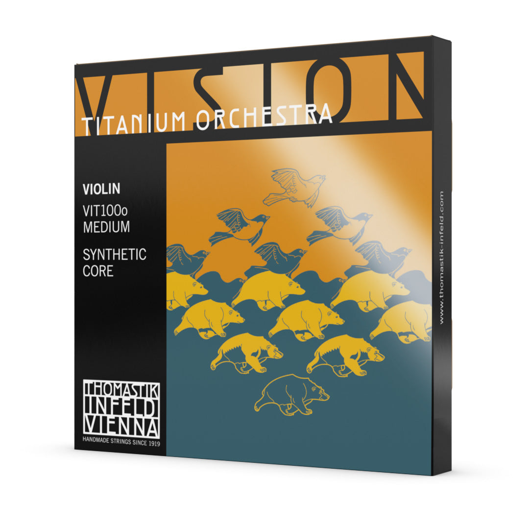 Thomastik Vision Titanium Orchestra Violin Strings - Set