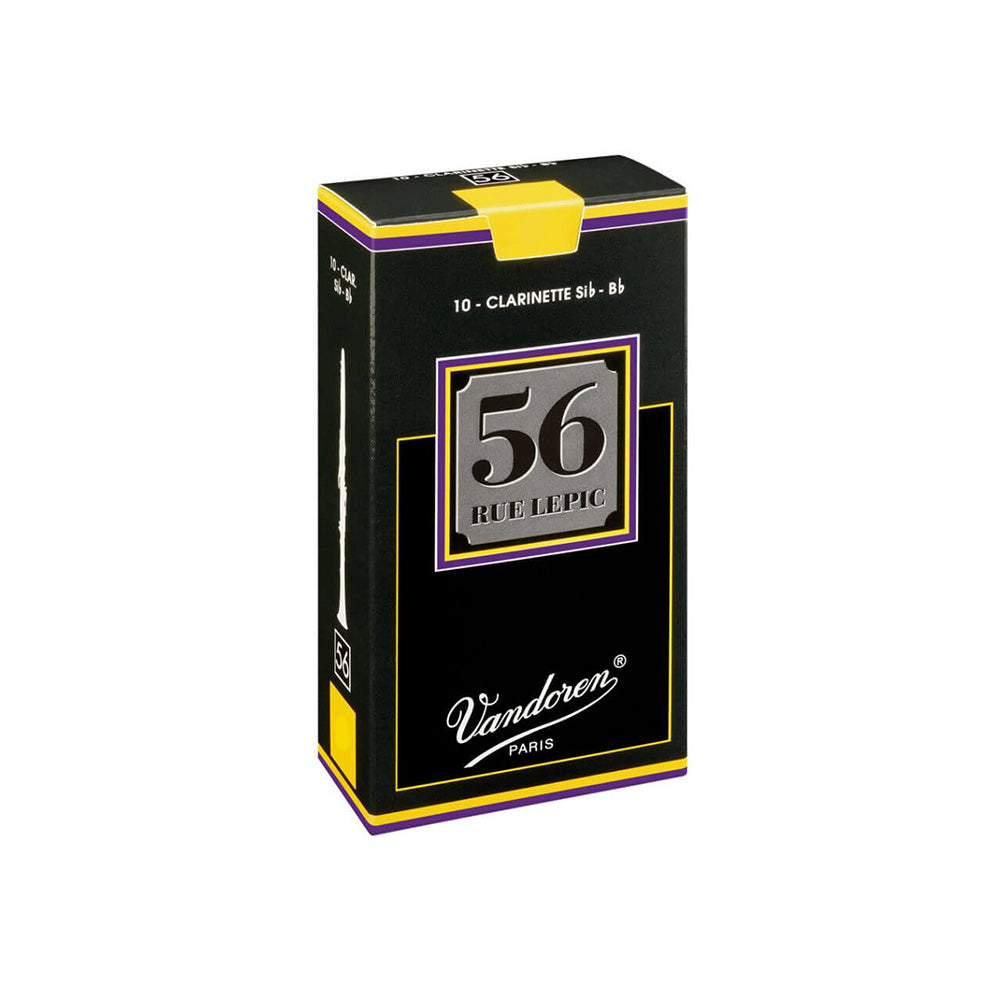 Vandoren 56 Rue Lepic Bb Clarinet Reeds - Box of 10