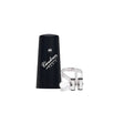The Vandoren MO pewter clarinet ligature with mouthpiece cap