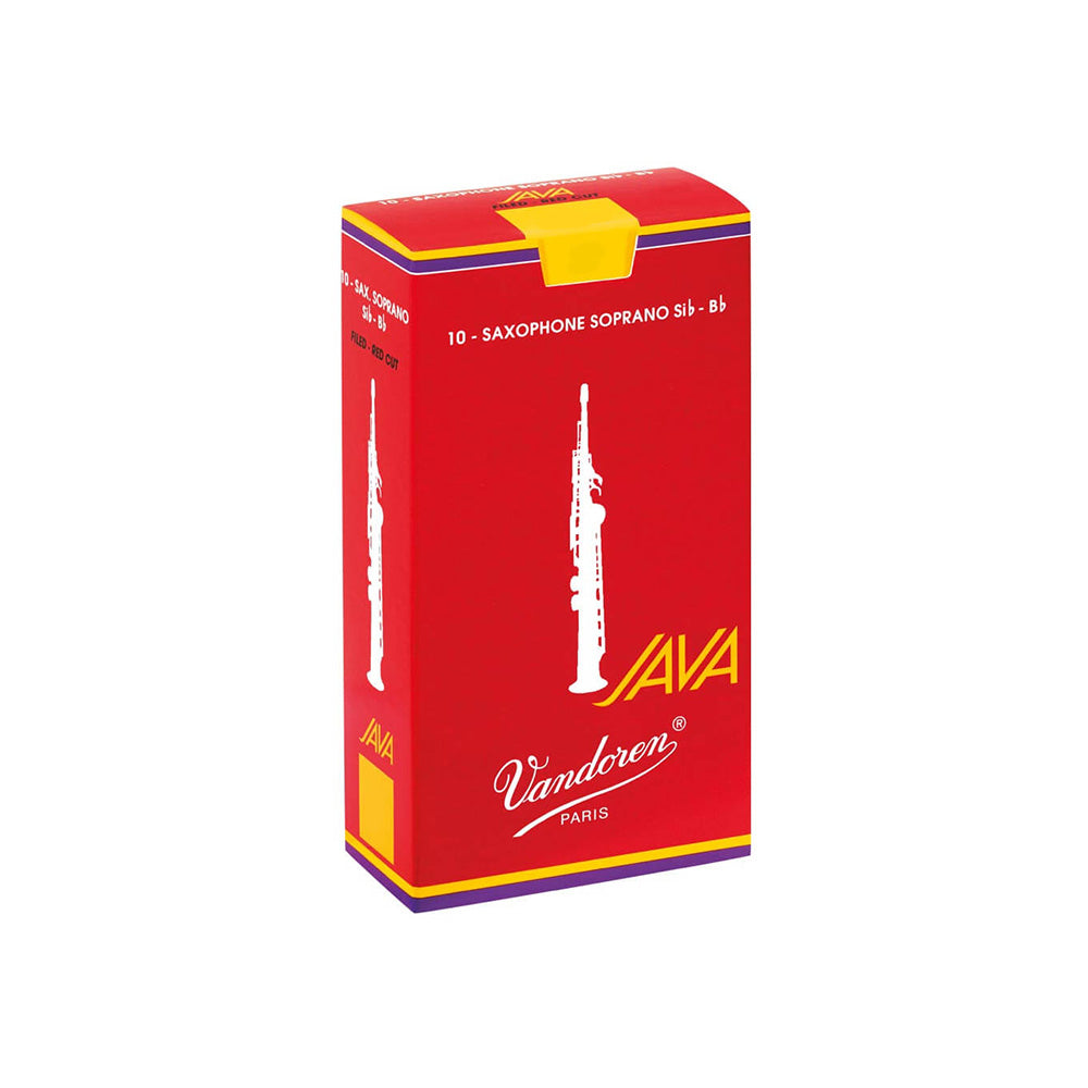 Vandoren Java Red Soprano Saxophone Reeds - Box of 10