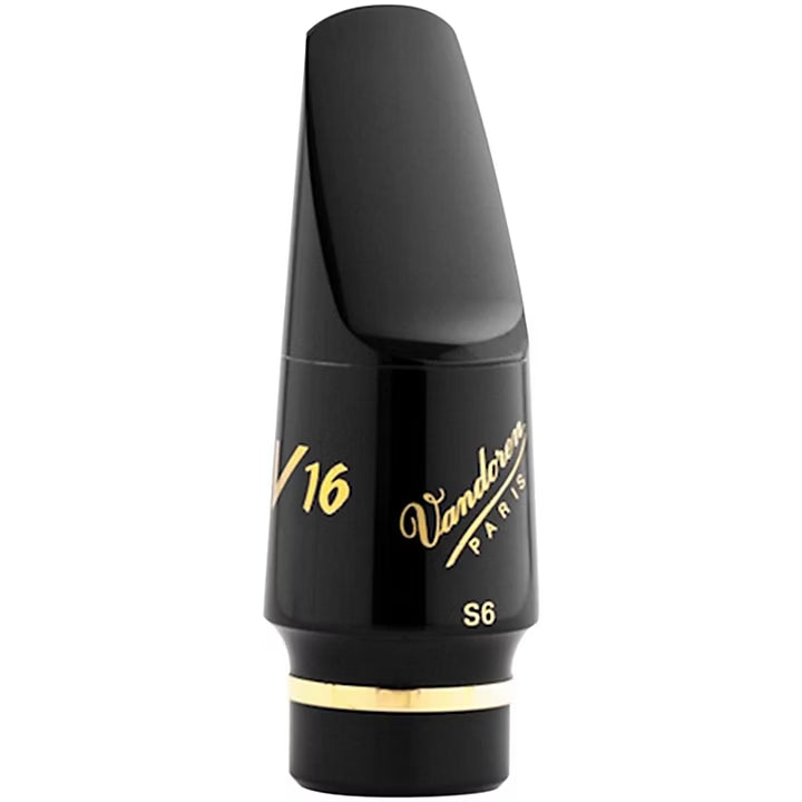 The Vandoren V16 S6 soprano saxophone mouthpiece model SM802