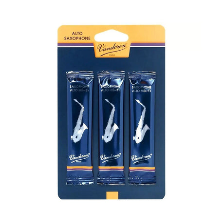 Vandoren Traditional Alto Saxophone Reeds - Three Pack