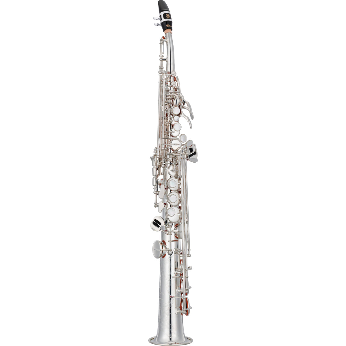 Yamaha YSS-82Z Soprano Saxophone in Silver Plate, Curve Neck