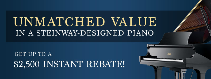 Boston Piano Rebates for a Limited Time!
