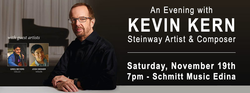 An Evening with Steinway Artist Kevin Kern at Schmitt Music Edina
