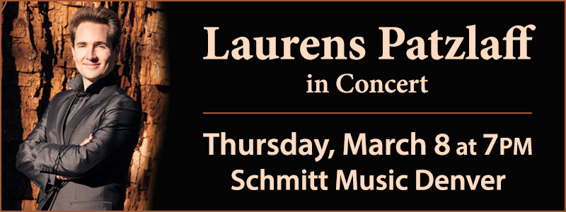 Pianist Laurens Patzlaff in Concert  | Denver