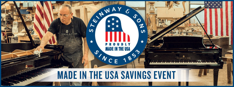 Steinway Made in the USA Savings Event