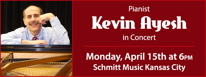 Pianist Kevin Ayesh In Concert | Overland Park, KS