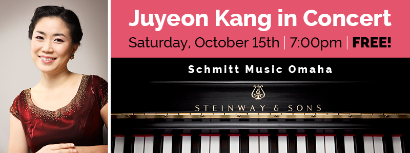 Steinway Artist Juyeon Kang in Concert | Omaha, NE