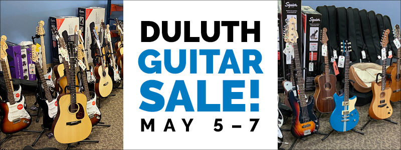 Duluth Guitar Sale – ONE WEEKEND ONLY!