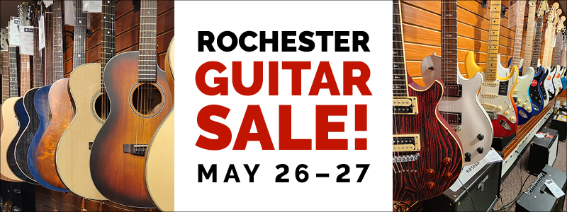 Rochester Guitar Sale – TWO DAYS ONLY!