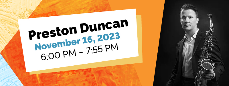 Preston Duncan – Twin Cities Saxophone Concert Series | Bloomington, MN