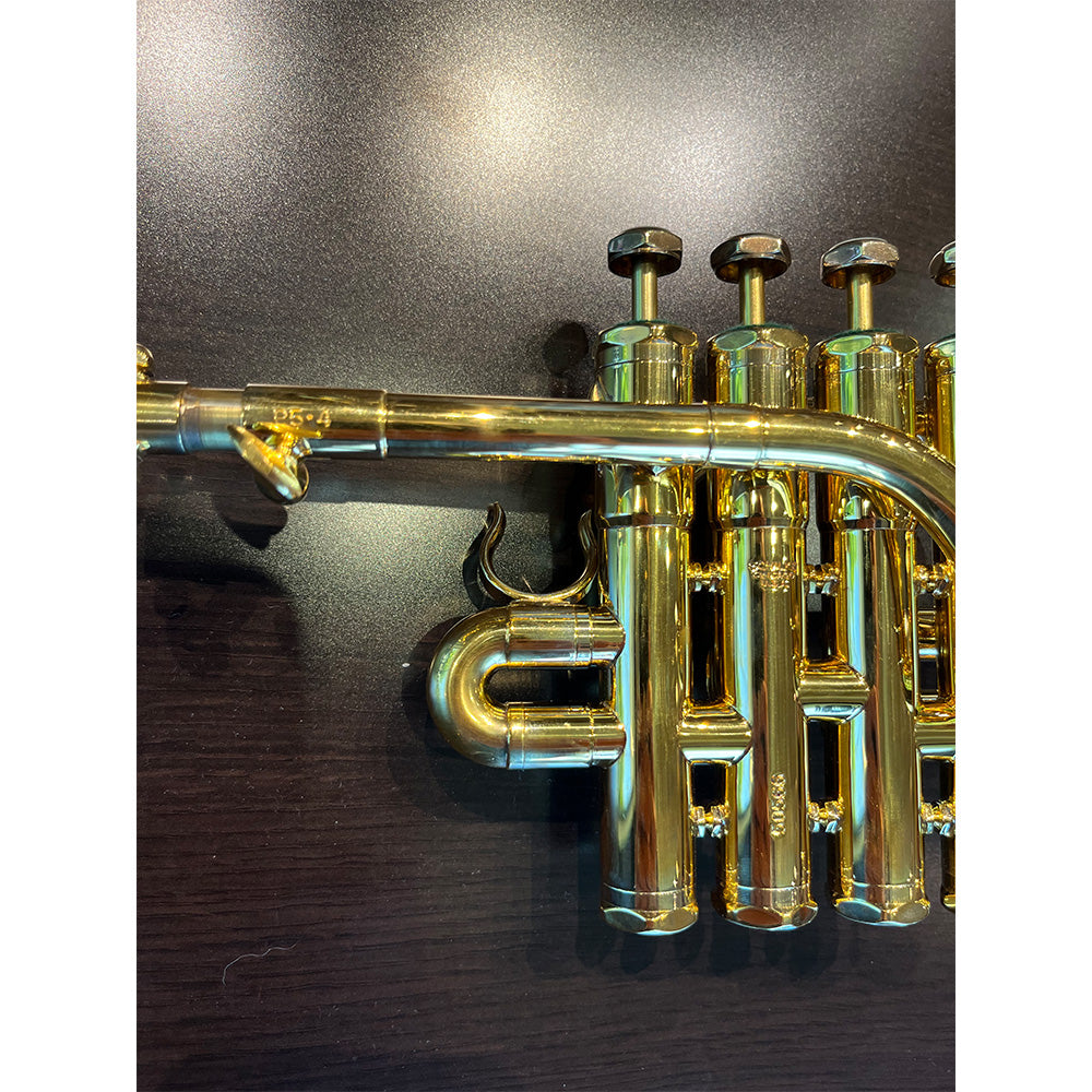 Pre-Owned Schilke P5-4BG Gold Plated Piccolo Trumpet