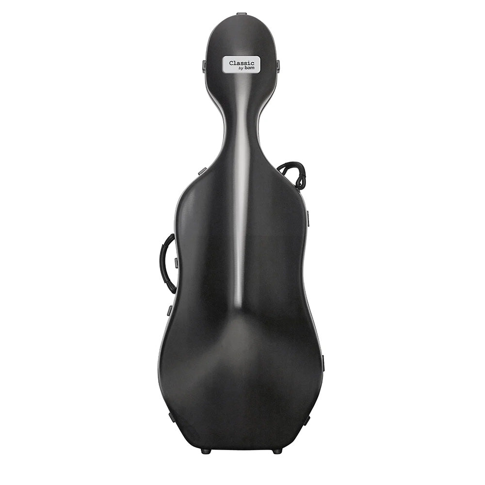 BAM Classic Cello Case with Wheels Black