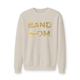 Band Mom Gold Foil Crewneck Sweatshirt Bone