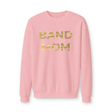 Band Mom Gold Foil Crewneck Sweatshirt Blush