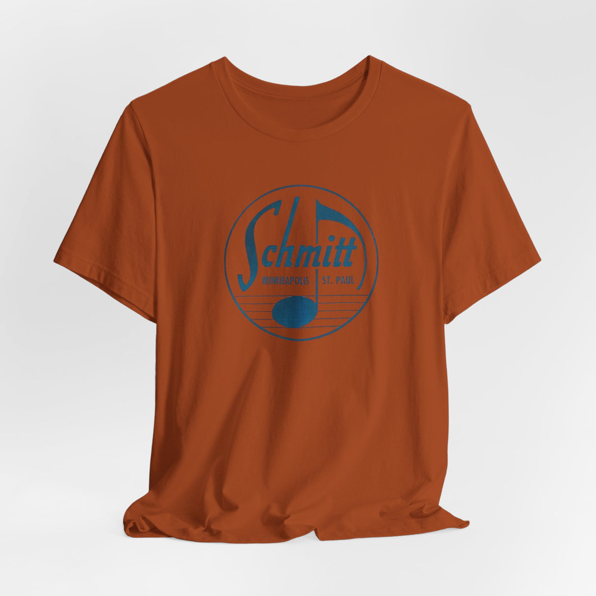 Old School Schmitt Music Logo Unisex Jersey Short Sleeve Tee