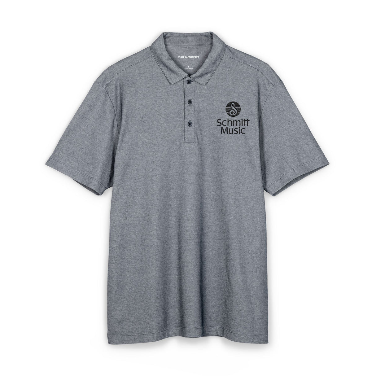 Embroidered Schmitt Music Logo Fine Pique Polo Shirt
