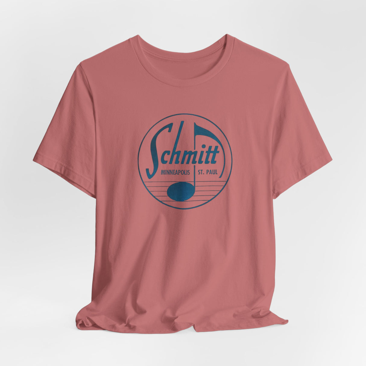 Old School Schmitt Music Logo Unisex Jersey Short Sleeve Tee