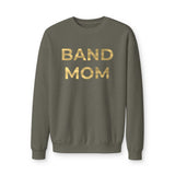Band Mom Gold Foil Crewneck Sweatshirt Lieutenant