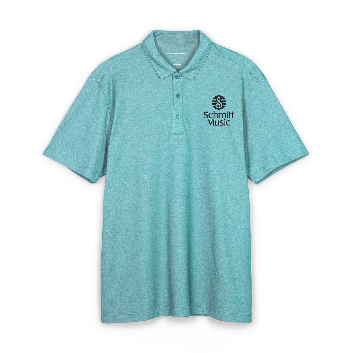 Embroidered Schmitt Music Logo Fine Pique Polo Shirt